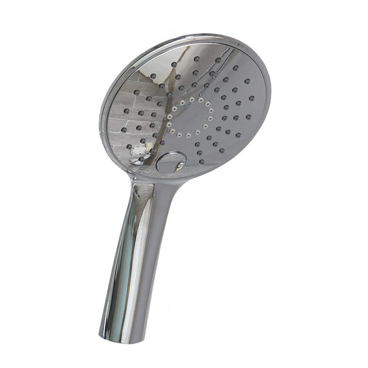 Elegant Haven Chrome Push Button Shower Handset
