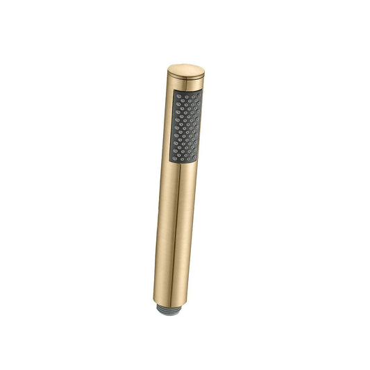 Elegant Haven Round Brushed Brass Pencil Handset S