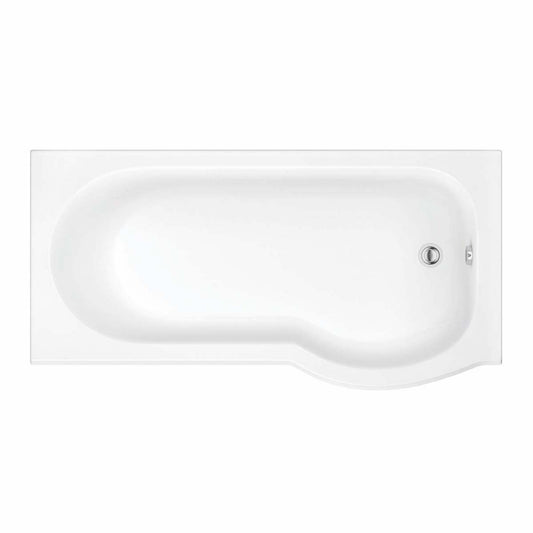 P Shape Shower Bath Right