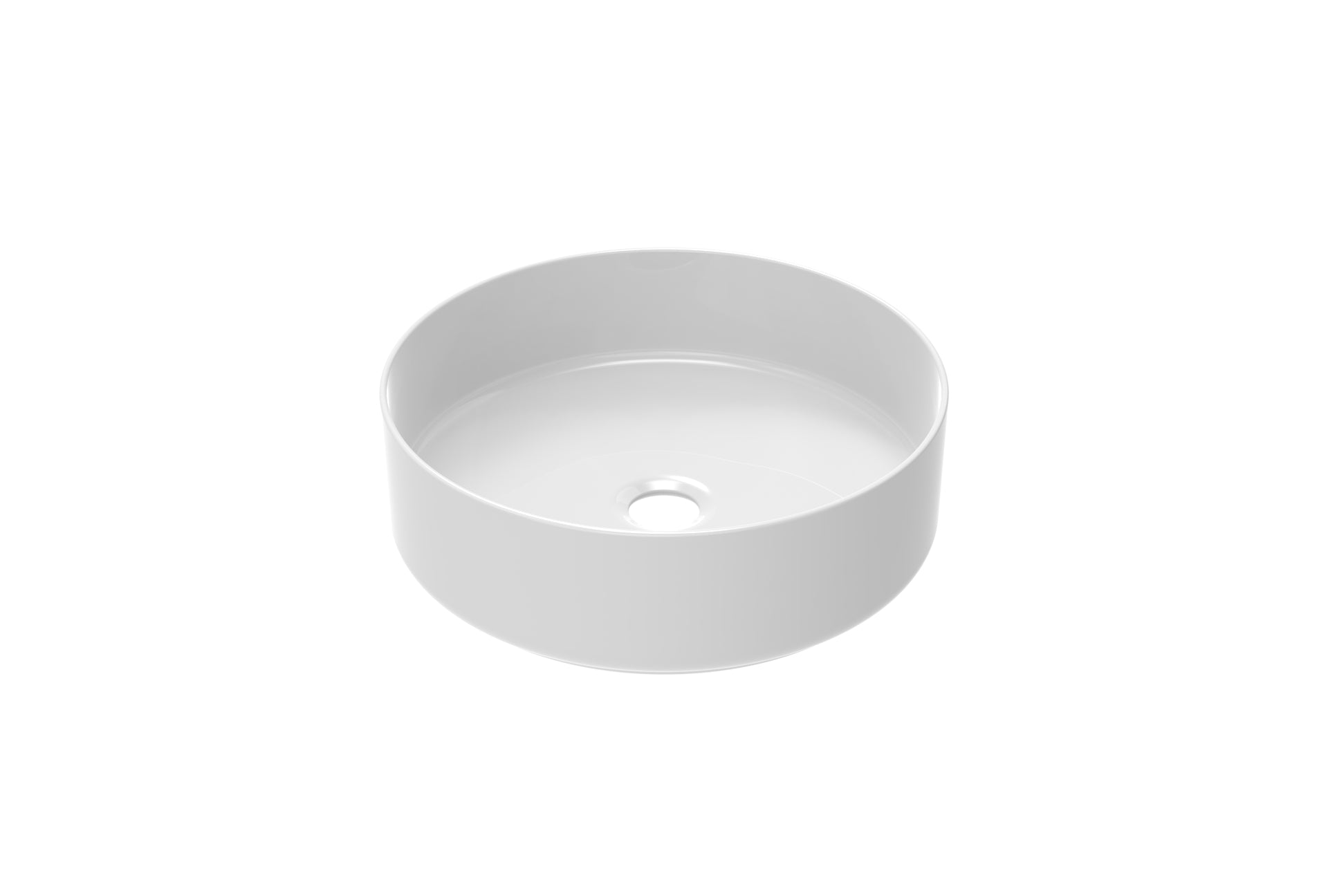 SIENNA 36cm round countertop washbasin