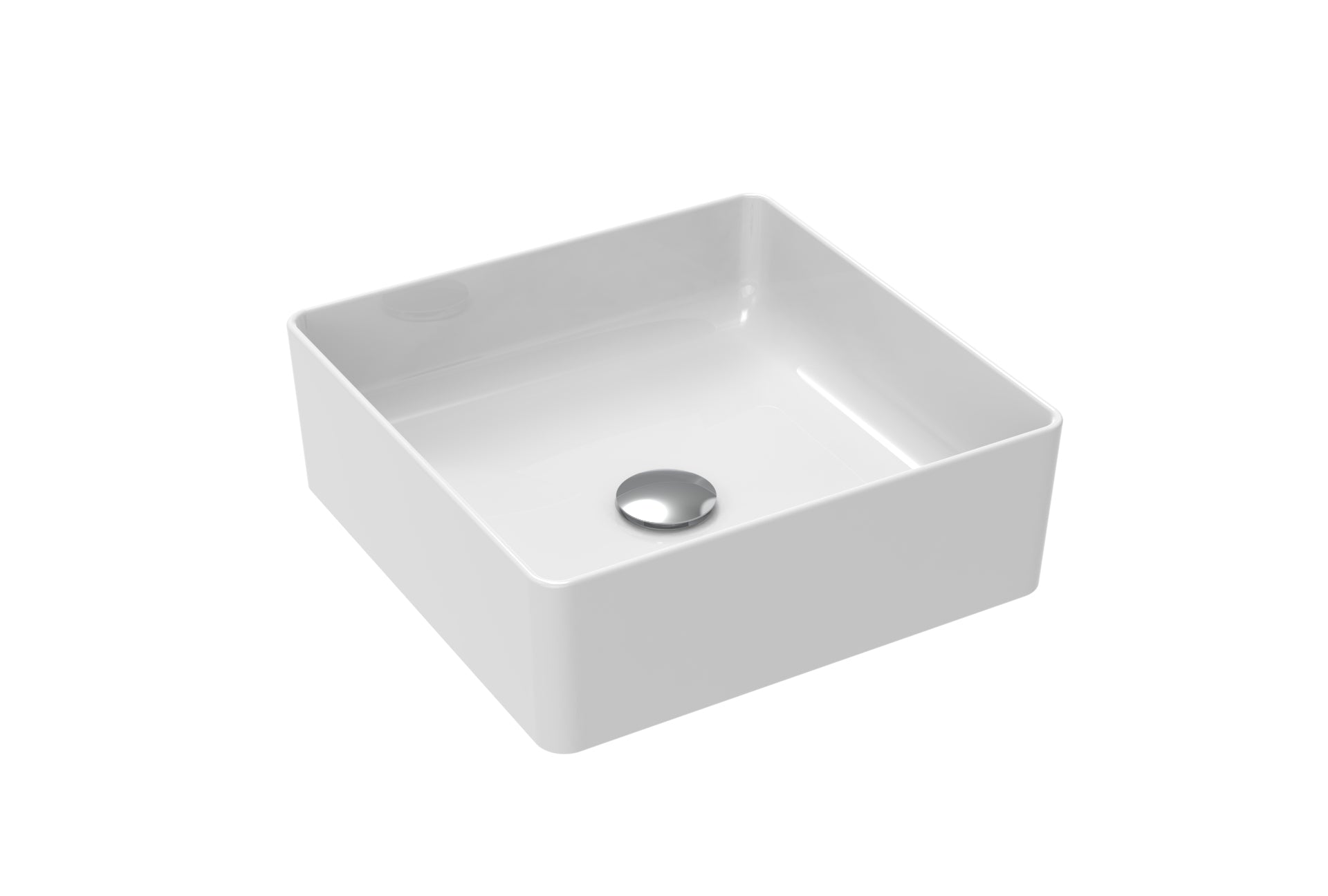 SIENNA 36x36cm square countertop washbasin