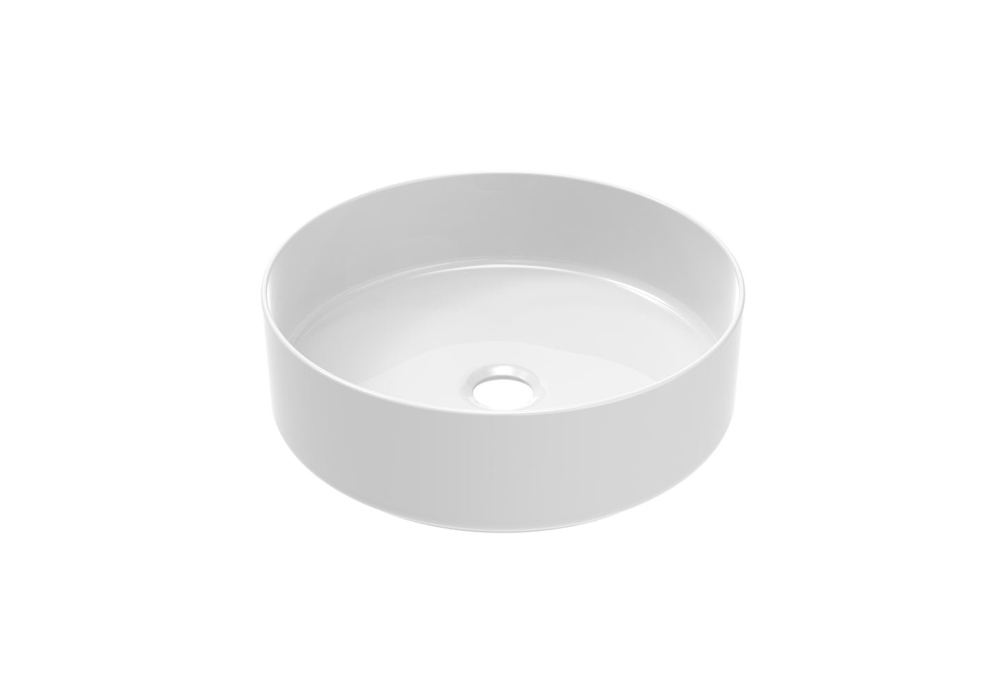 SIENNA 40cm round countertop washbasin