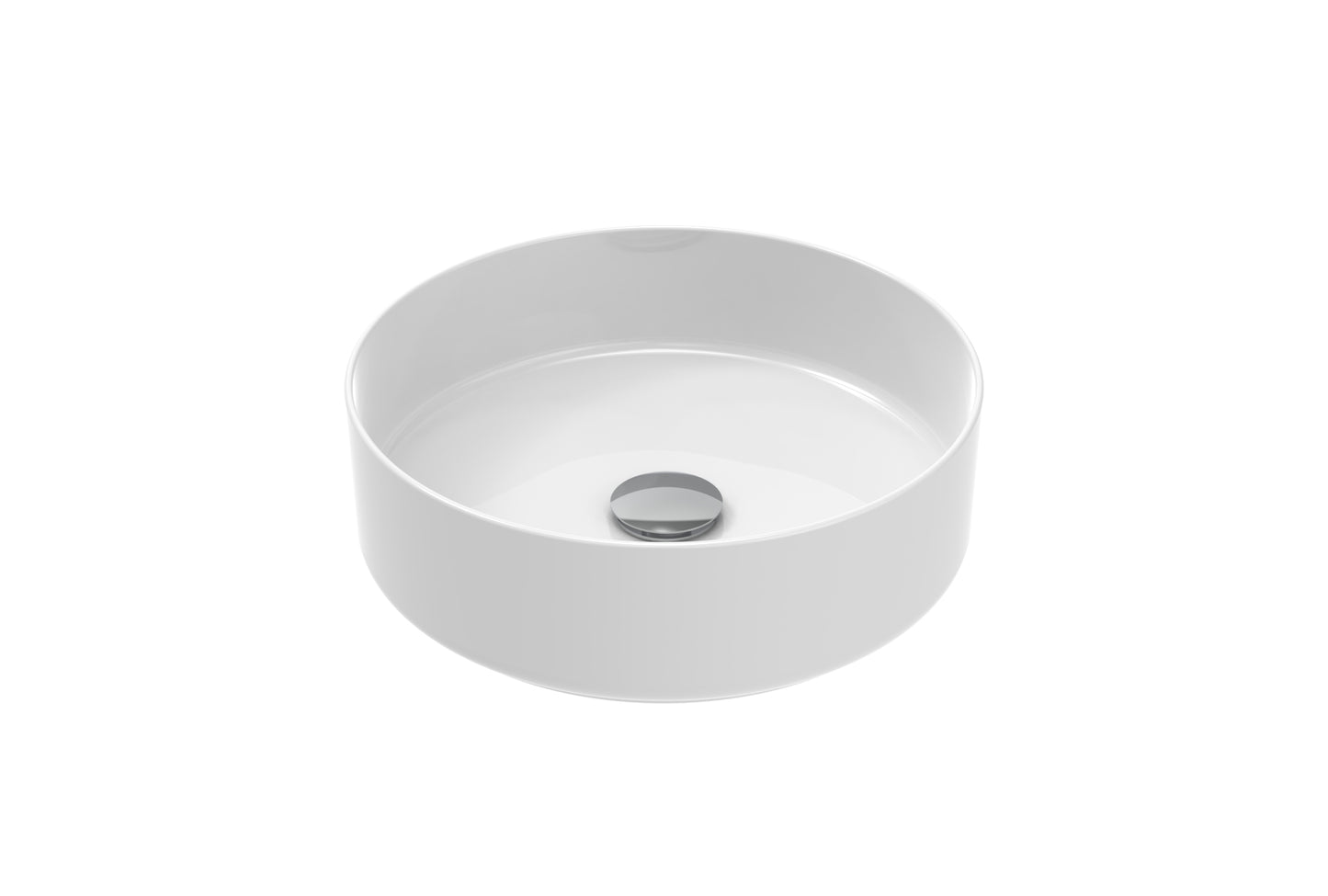 SIENNA 40cm round countertop washbasin