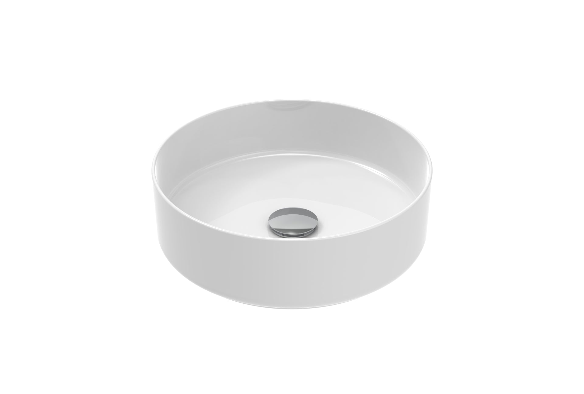 SIENNA 40cm round countertop washbasin
