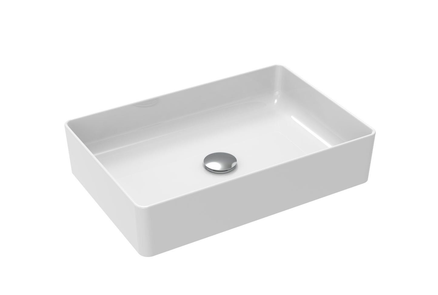 SIENNA 50x34cm rectangular countertop washbasin