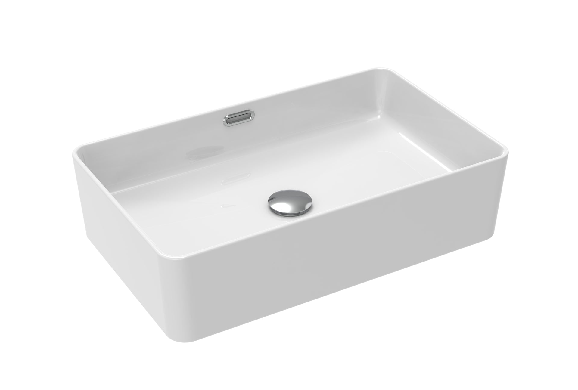 SIENNA 55x35cm rectangular countertop washbasin