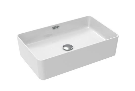 SIENNA 55x35cm rectangular countertop washbasin