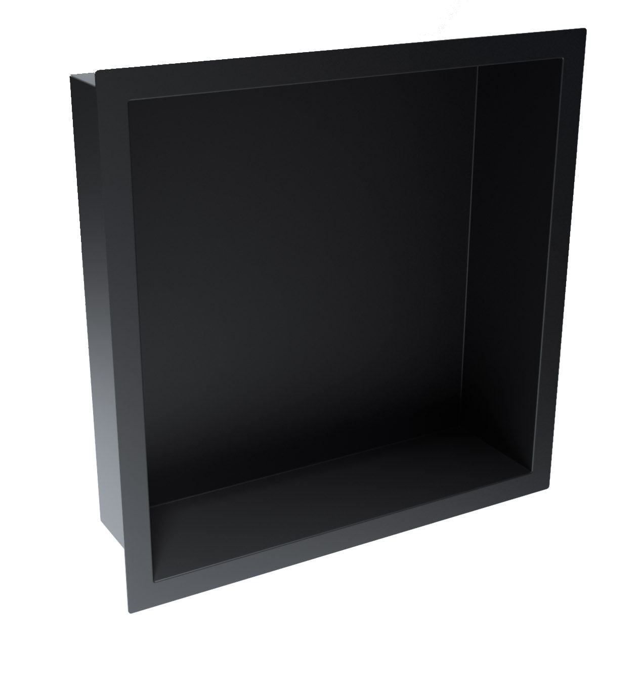 Inset Shower Niche 300x300mm Matte Black