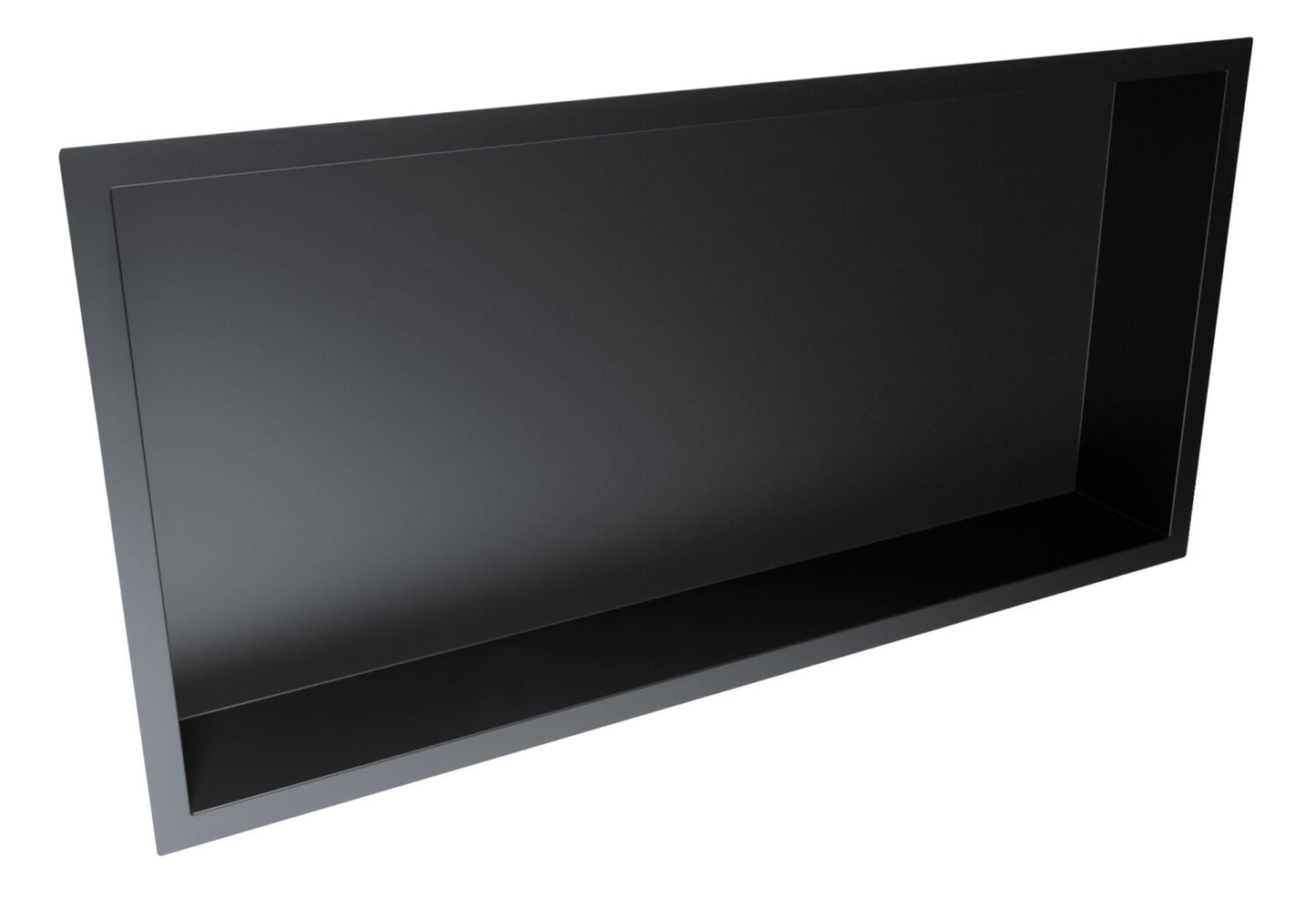 Inset Shower Niche 600x300mm Matte Black