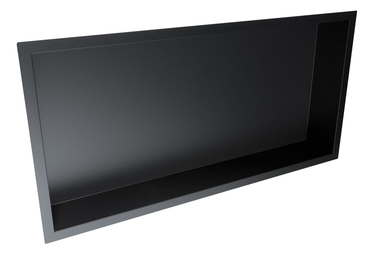 Inset Shower Niche 600x300mm Matte Black