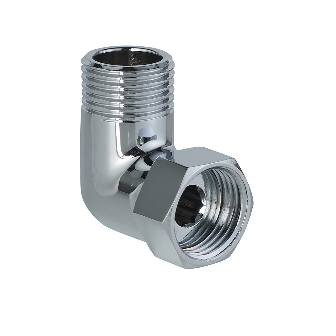 Elegant Haven Chrome Bath Shower Mixer Elbow Only