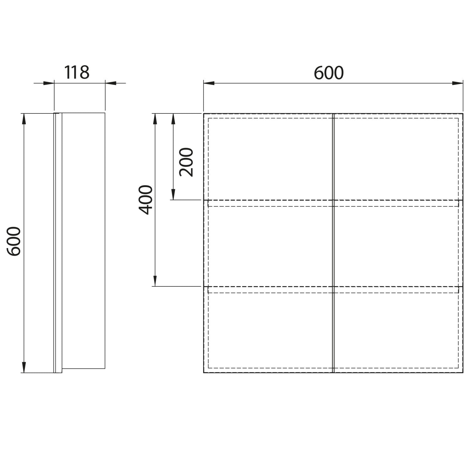 Double Door Stainless Steel Cabinet