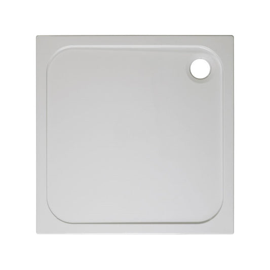 Square 45mm Stone Resin Shower Tray