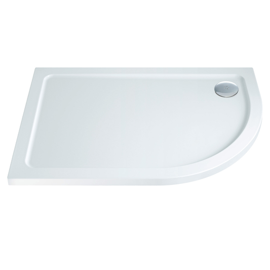 Eco-Stone Offset Quad Shower Tray RH 900 X 760