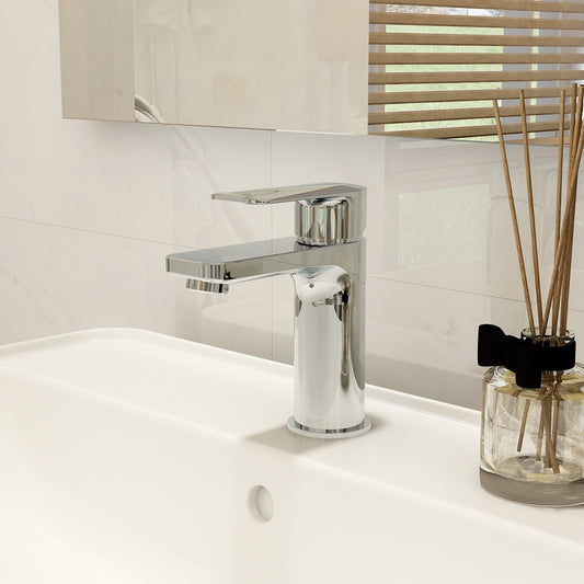 Suburb basin mixer incl clicker waste