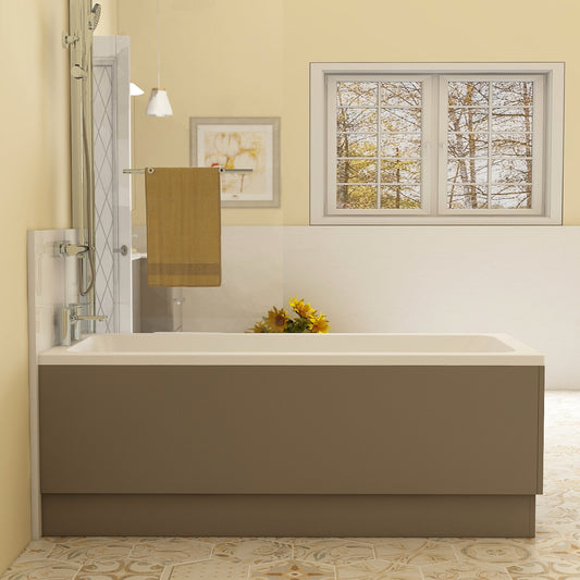 Suburb 1700mm Side bath panel in Matt Ash
