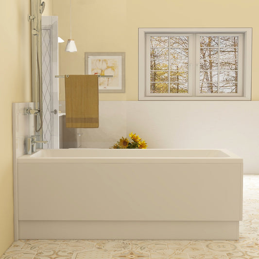 Suburb 1700 Side bath panel in White Gloss
