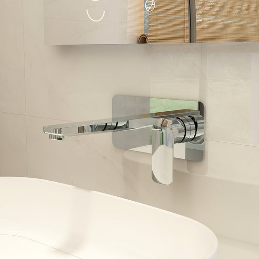 Suburb wall mounted basin mixer