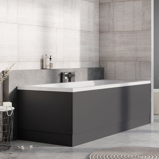 Stonehouse Slate Grey Front Bath Panel 1800mm
