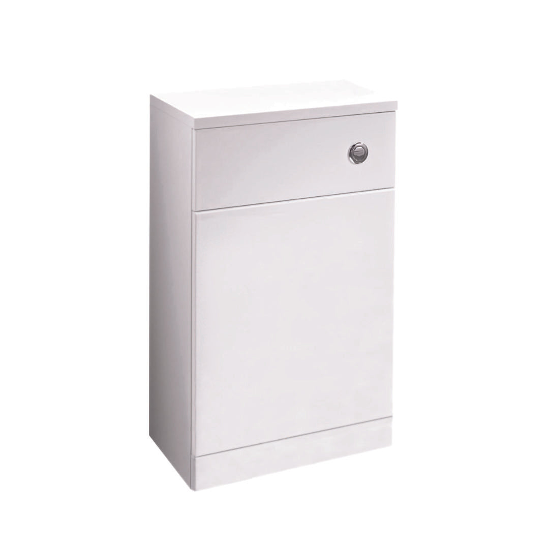 Elegant Haven Skara 500 White Gloss Back To Wall Wc Unit 2