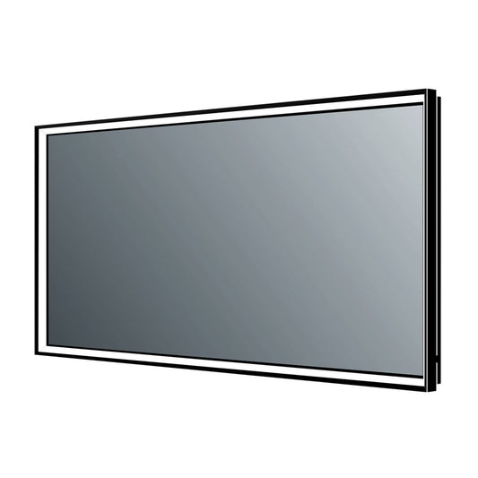 Adison Black Framed LED Backlit Mirror 700x1200mm