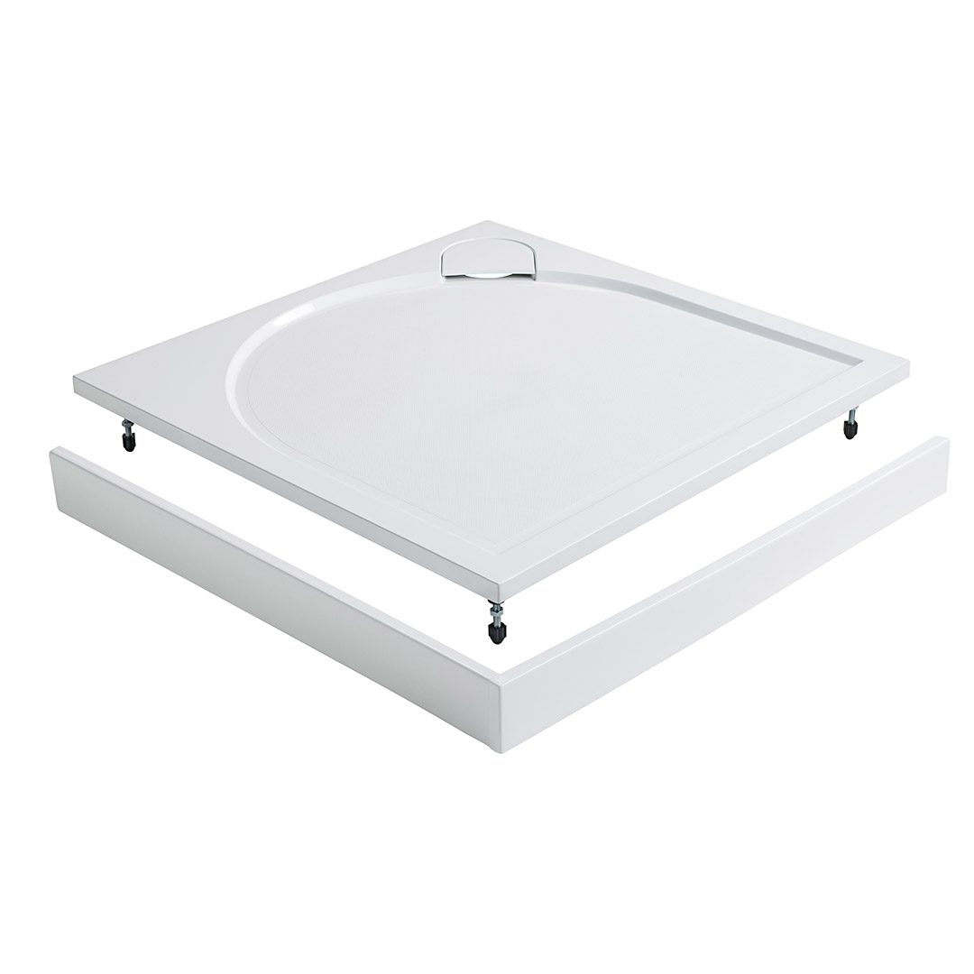 Elegant Haven Talla 1700 White Plinth Kit
