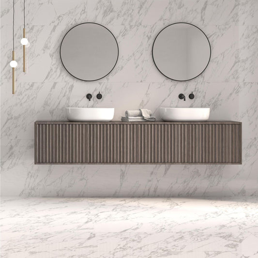 Amaretto Marble Polished Porcelain Tile 1200x600mm