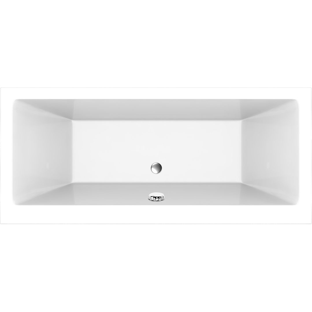 Elegant Haven Troon 1700mm Square 0th Doubled Ended Bath