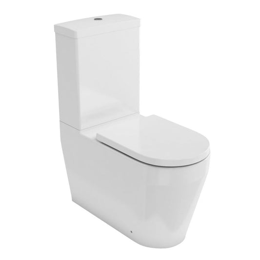 Stadium Close Coupled Toilet with Soft Close Seat