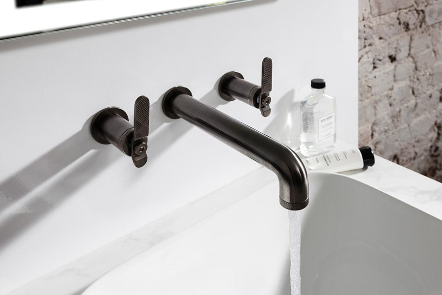 UNION 3 Hole Wall Mounted Basin Set Levers