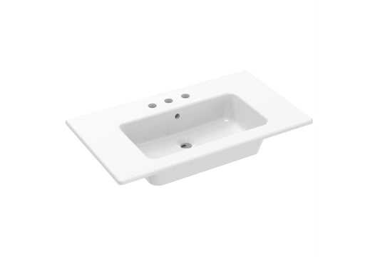 UNI 80x47cm washbasin 3TH