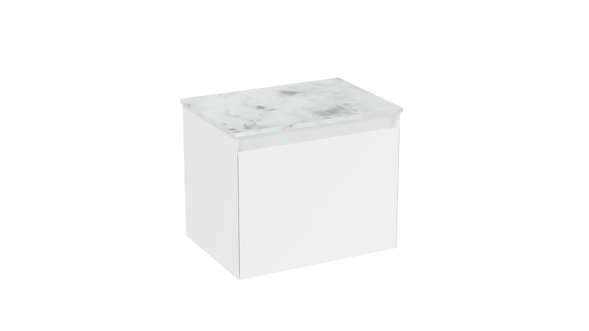 UNI 50cm 1 drawer wall mounted unit