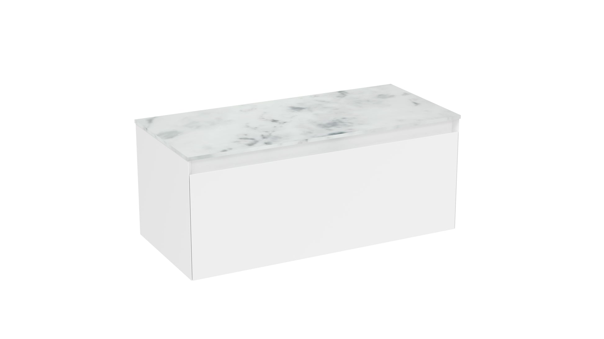UNI 100cm 1 drawer wall mounted unit