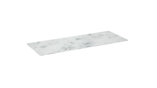 UNI 120cm countertop - Matte Carrara White