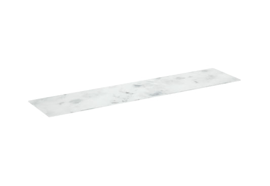 UNI 200cm countertop - Matte Carrara White
