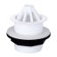 White 11/2 Plastic Urinal Waste