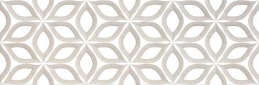 Weave Crema Decor Ceramic Tile 300x900mm