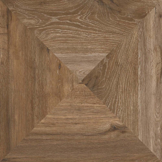 Cello Nogal Wood Effect Matt Porcelain Tile 800x800mm