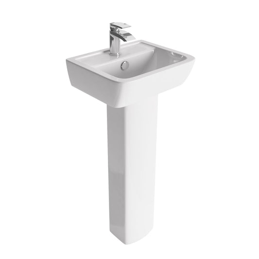 Alfrick Full Pedestal Cloakroom Basin