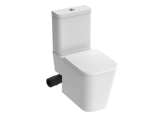 MATTEO close coupled left hand soil exit WC pan