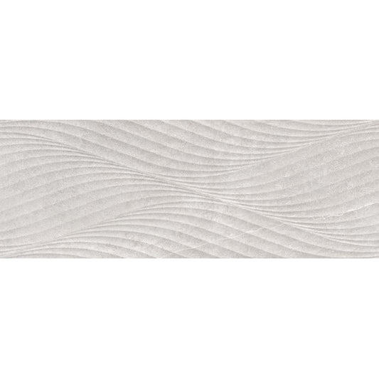 Earth Silver Decor Matt Ceramic Tile 320x900mm