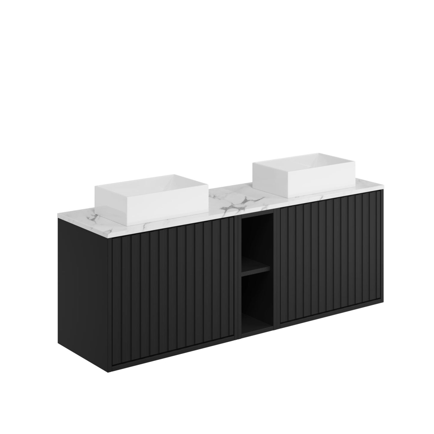 Alfie 1400 Cabinet with Open Storage