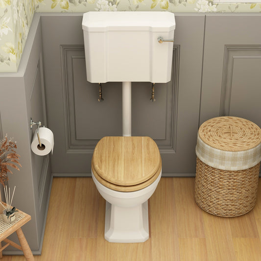 Wyndham low level cistern with internal fittings
