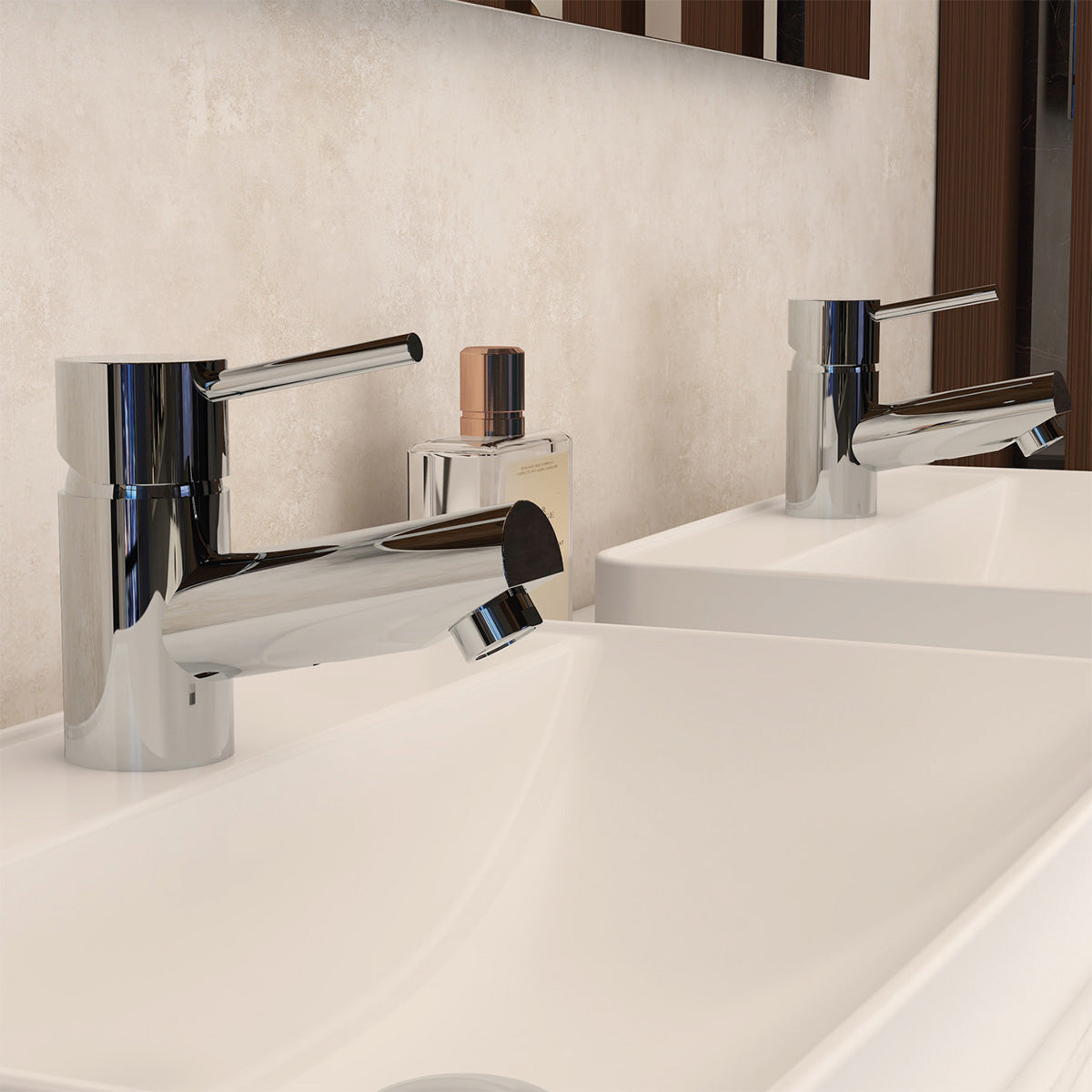 basin pillar taps (pair)