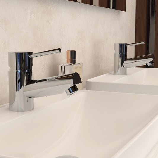 basin pillar taps (pair)