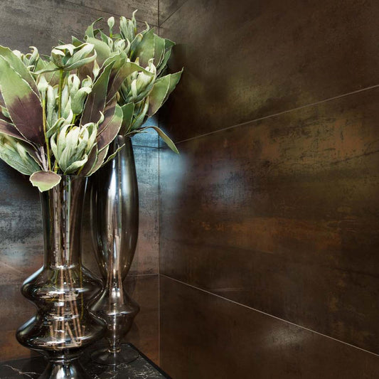 Corten Steel Matt Porcelain Tile 300x600mm