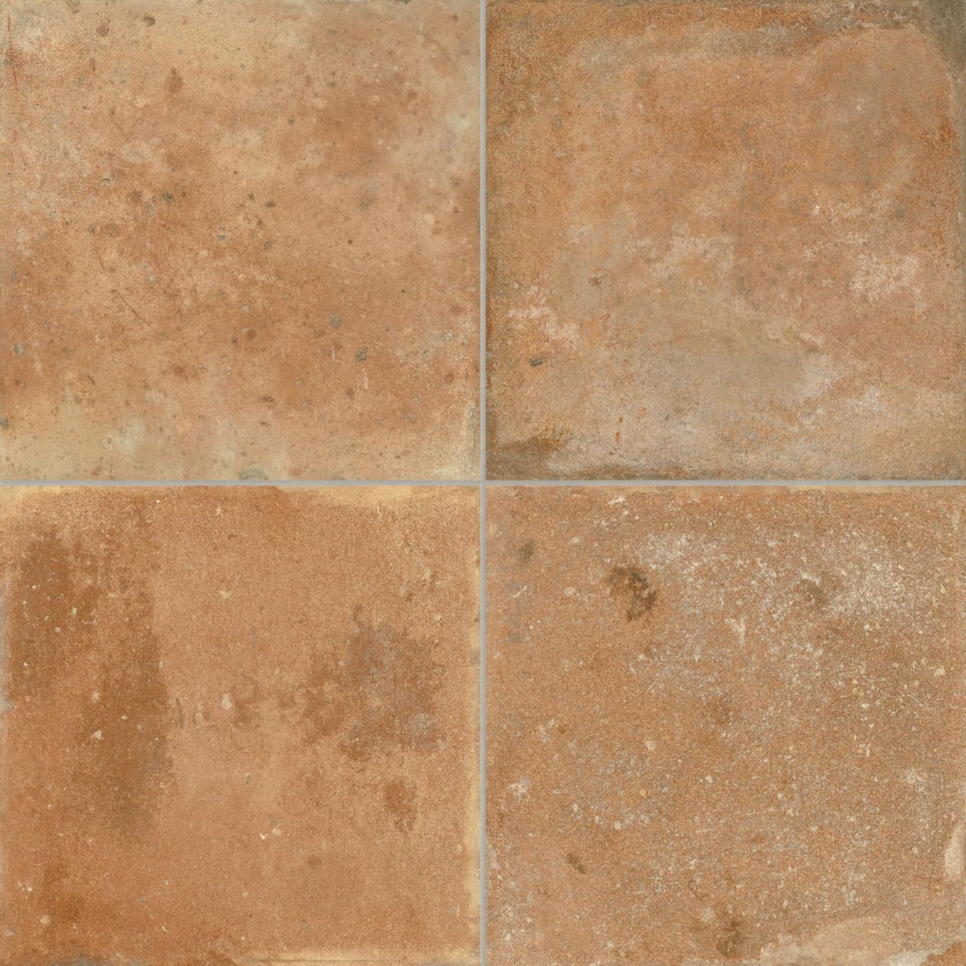 Natura Matt Porcelain Terracotta Tile 452x452mm
