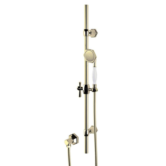 Adonis Gold Slide Rail Kit with Wall Outlet