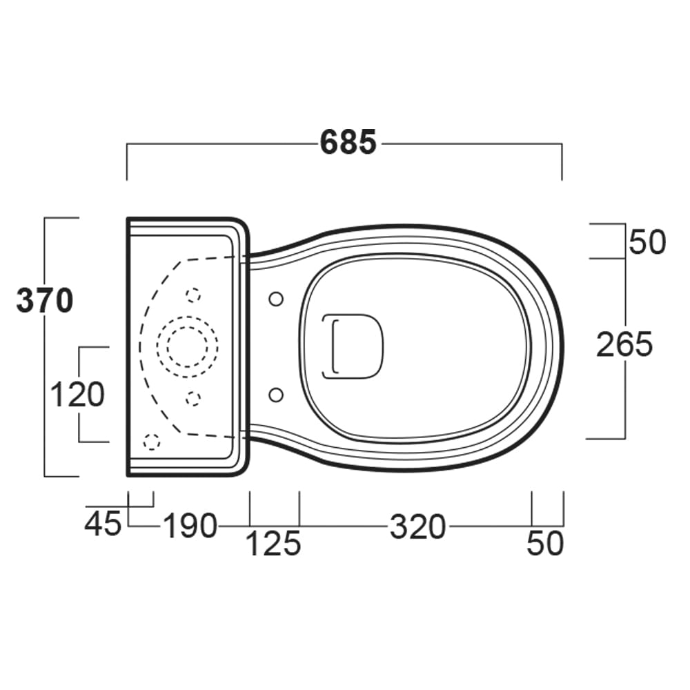 Alaric Traditional Close Coupled Toilet