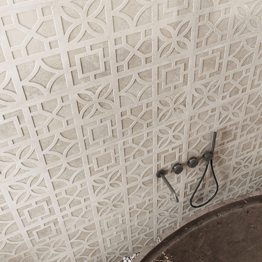Reno Avra Marfil Textured Ceramic Tile 1200x400mm
